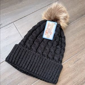 Black Knit Beanie